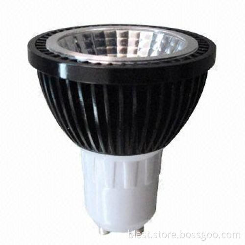 GU10 COB Spotlight with High-brightness and Efficient Heat-dissipation